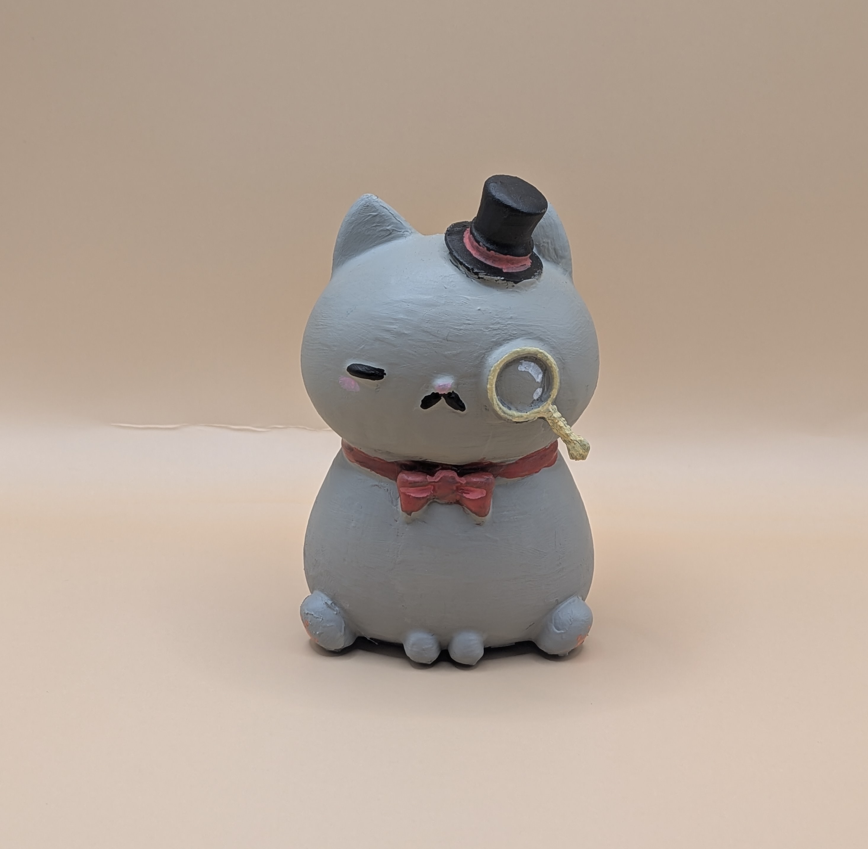 Hand-painted 3D printed figure from BLANK Canvas Academy